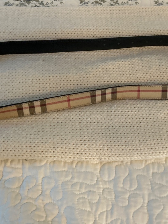 Burberry Nova Check skinny belt size medium main image 6